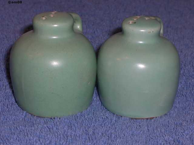 Jug shakers glazed silver sage